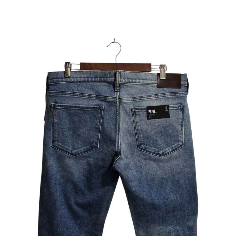 Paige Lennox Slim Jeans In Finnegan Sz 32 NWT